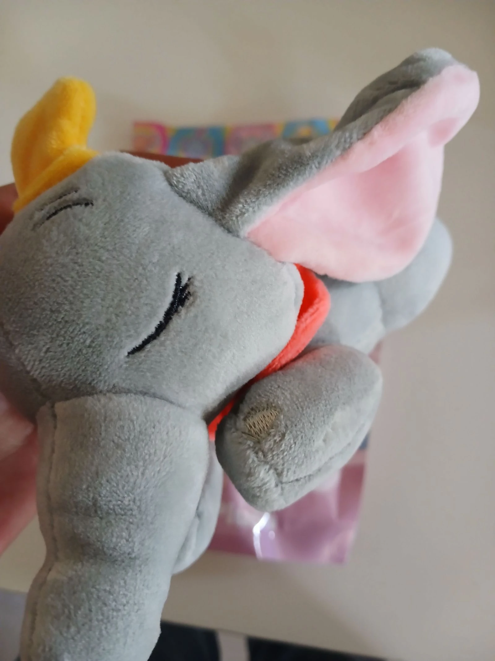 Peluche con clips Disney Dumbo – photo 2